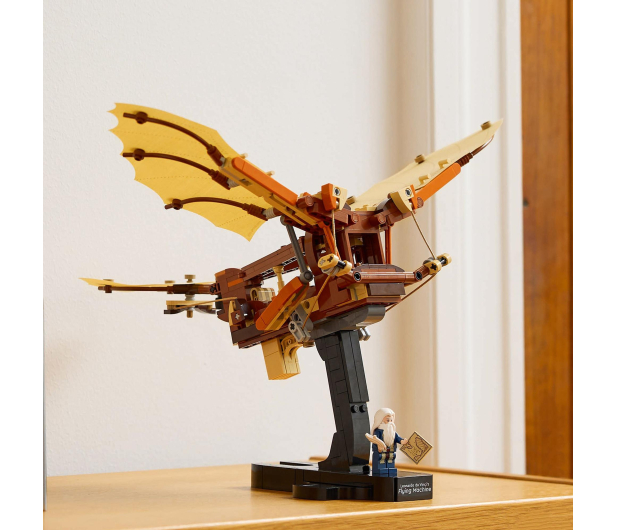LEGO Icons 10363 Latająca maszyna Leonarda da Vinci - 1298069 - zdjęcie 9